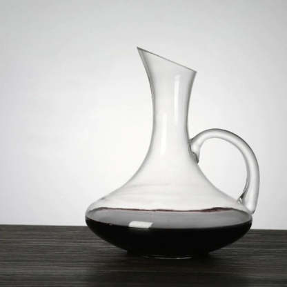 Crystal Red Wine Decanter-Wine and Whiskey Decanter