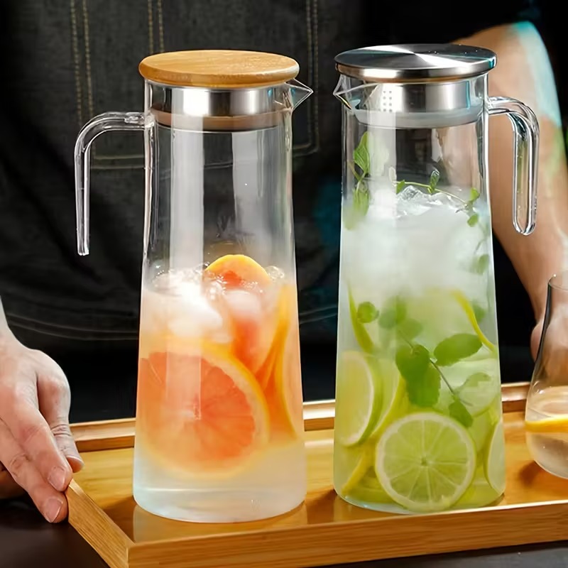 Large Capacity Beverage Jug Cooler Bottle - Iced Drink Dispenser for Lemonade, Soda & Cold Beverages
