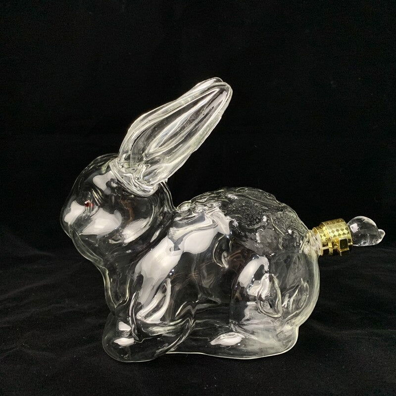 Rabbit Shaped Decanter For Liquor-Wine and Whiskey Decanter