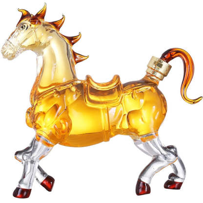 Horse Shaped Liquor Decanter-Wine and Whiskey Decanter