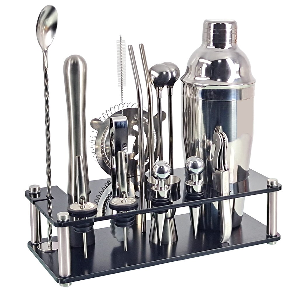 Mixology Craft Cocktail Set-Wine and Whiskey Decanter