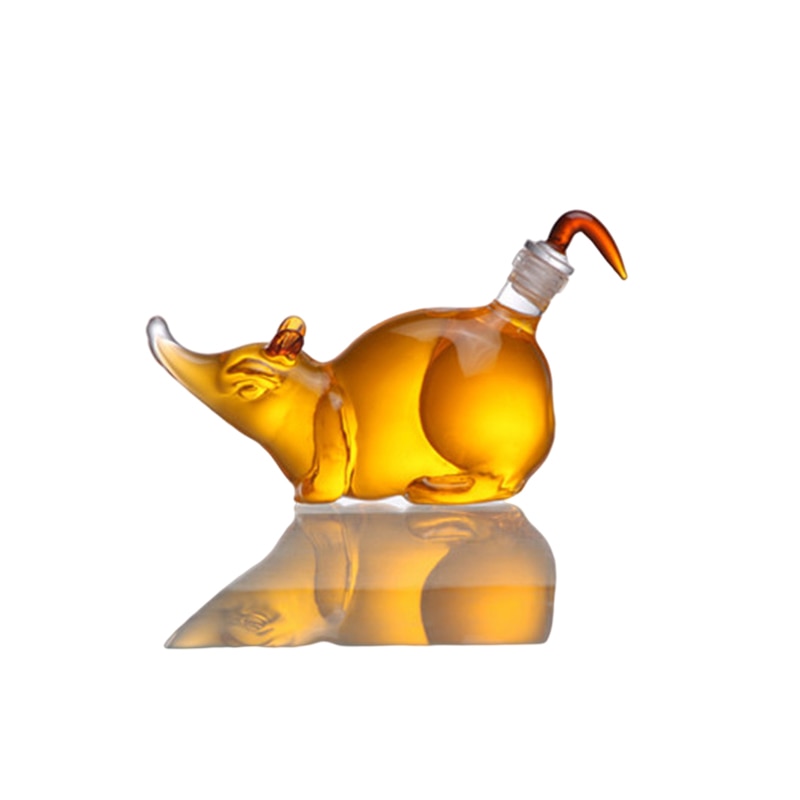 Mouse Shaped Whiskey Decanter-Wine and Whiskey Decanter