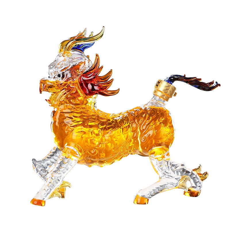 Kirin Shaped Liquor Decanter-Wine and Whiskey Decanter