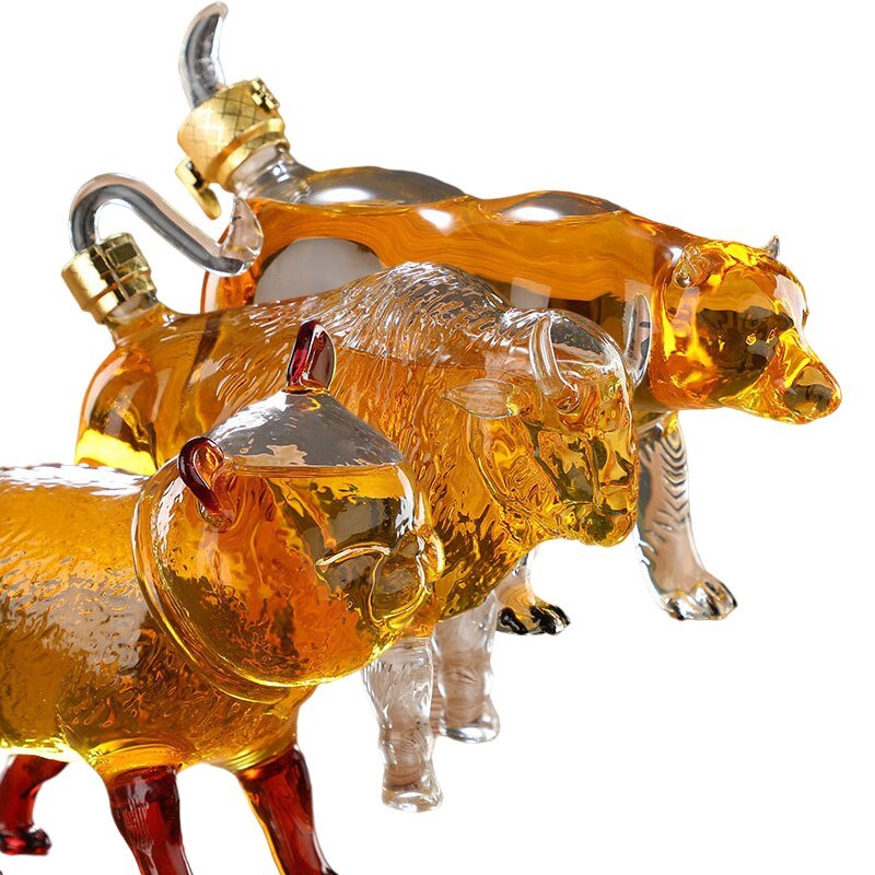 Animal Designed Decanters-Wine and Whiskey Decanter