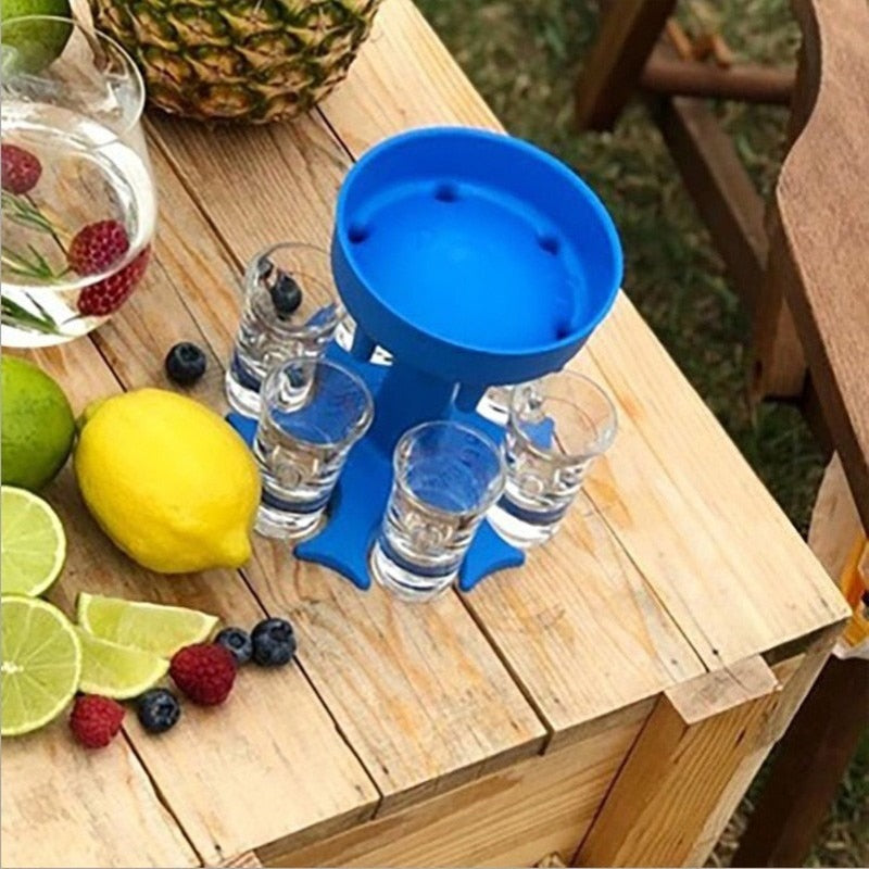 6 Shot Glass Dispenser