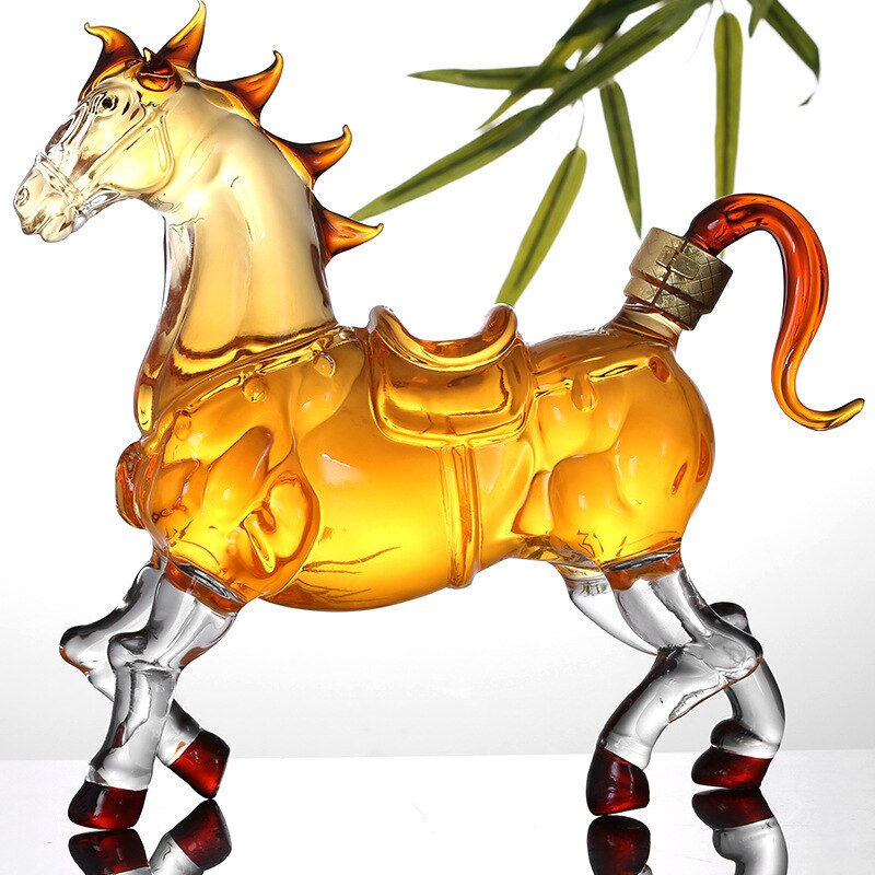 Horse Shaped Liquor Decanter-Wine and Whiskey Decanter
