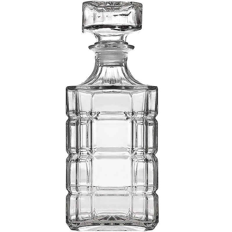 Glass Whiskey Decanters-Wine and Whiskey Decanter