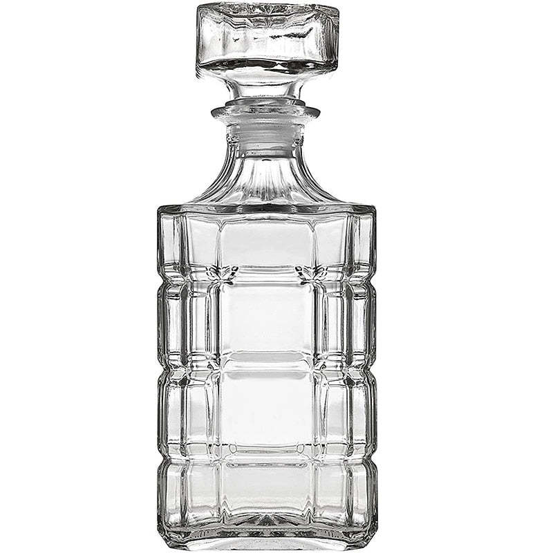 Glass Whiskey Decanters-Wine and Whiskey Decanter