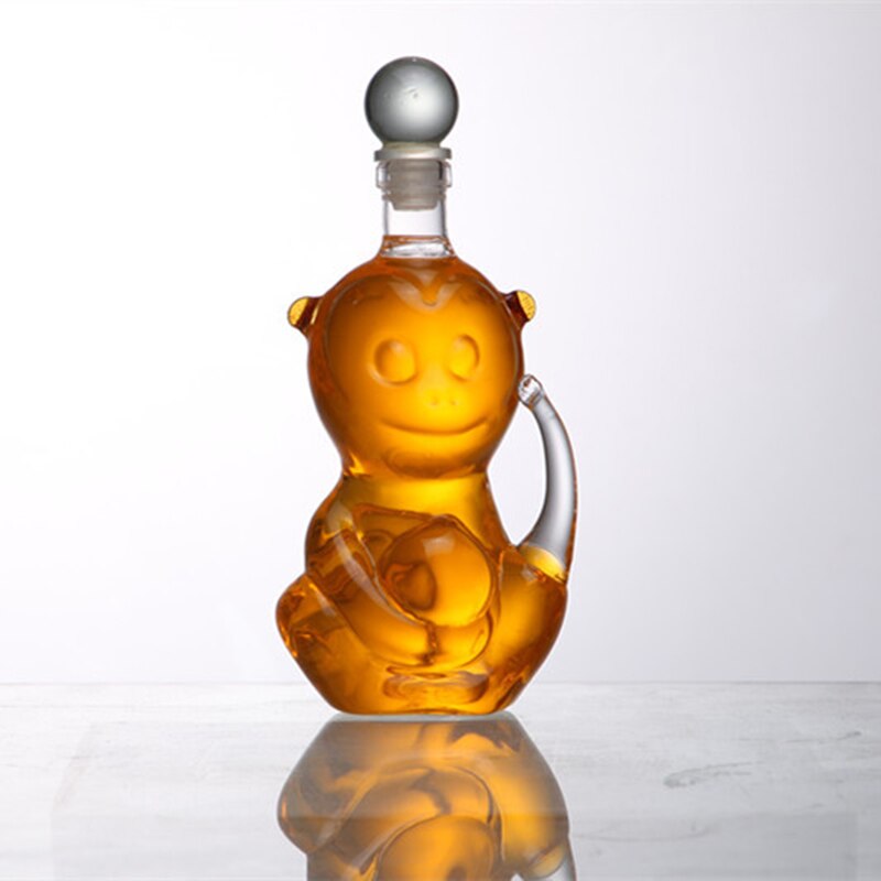 Monkey Shaped Barware Whiskey Decanter-Wine and Whiskey Decanter