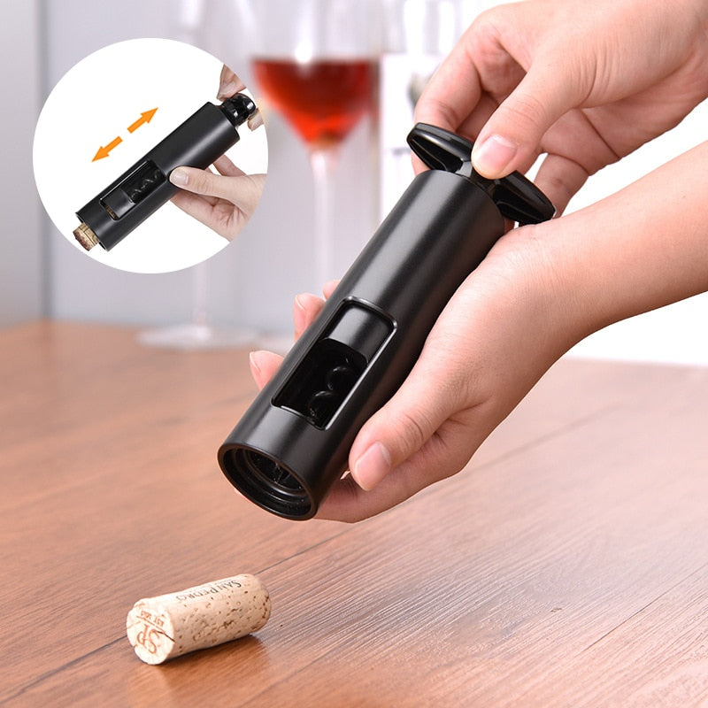 Wine Bottle Opener Foil Cutter Corkscrews Set-Wine and Whiskey Decanter