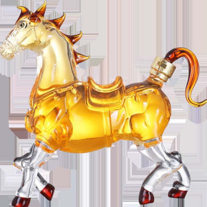 Horse Shaped Liquor Decanter-Wine and Whiskey Decanter