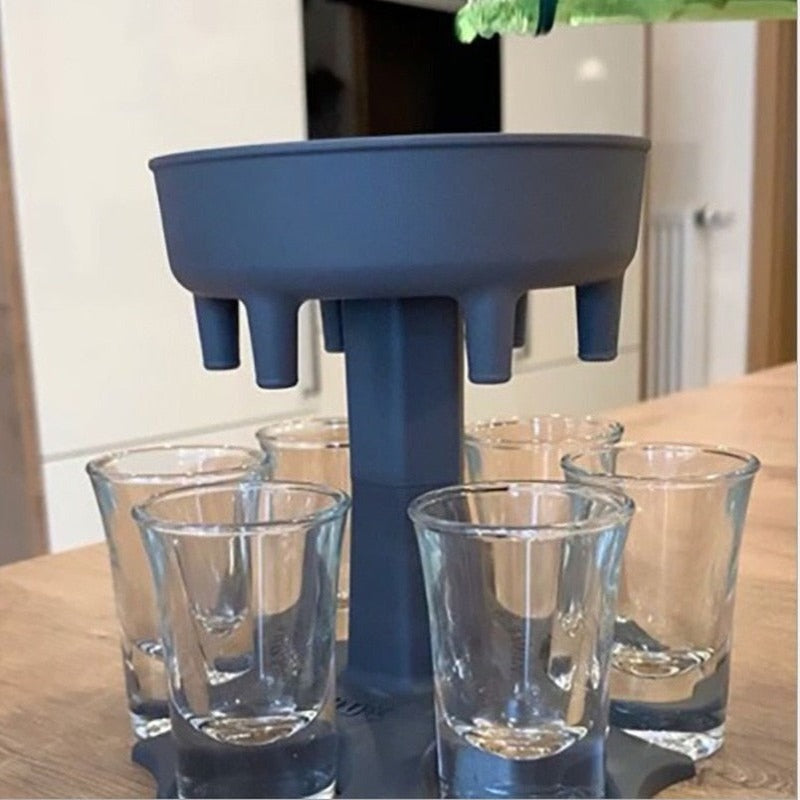 6 Shot Glass Dispenser