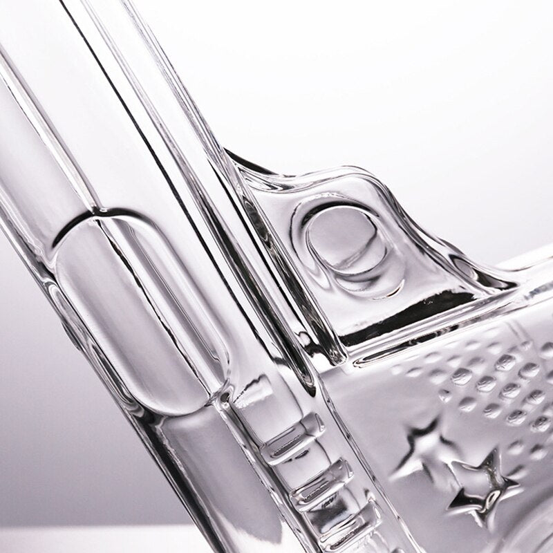 Pistol Style Glass Decanter-Wine and Whiskey Decanter