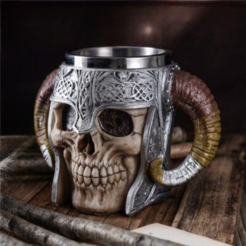 Ceramic Tribal Style Mug-Wine and Whiskey Decanter