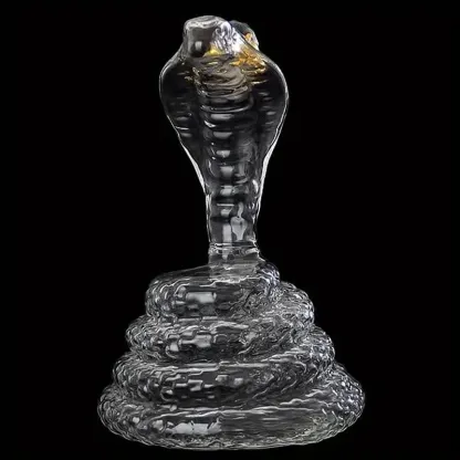Snake Shaped Clear Whiskey Wine Decanter