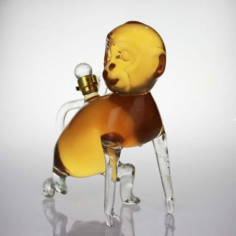 Monkey Shaped Glass Decanter-Wine and Whiskey Decanter