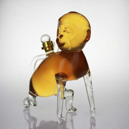 Monkey Shaped Glass Decanter-Wine and Whiskey Decanter