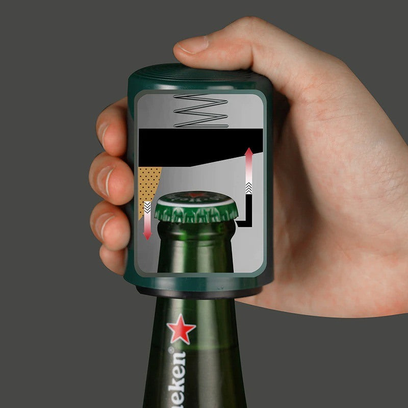 Creative Magnetic Automatic Beer Bottle Opener-Wine and Whiskey Decanter