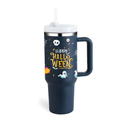 40 Oz Stainless Steel Handled Insulated Tumbler-Wine and Whiskey Decanter