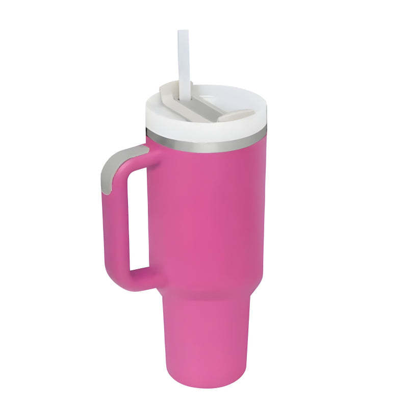 40 Oz Stainless Steel Handled Insulated Tumbler-Wine and Whiskey Decanter