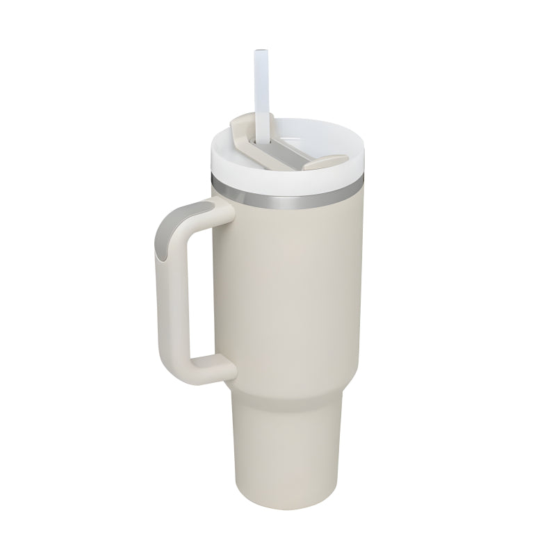 40 Oz Stainless Steel Handled Insulated Tumbler-Wine and Whiskey Decanter