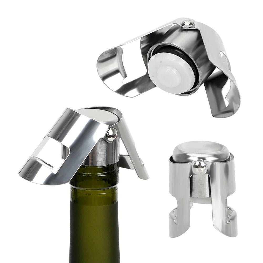 Champagne Bottle Stopper-Wine and Whiskey Decanter