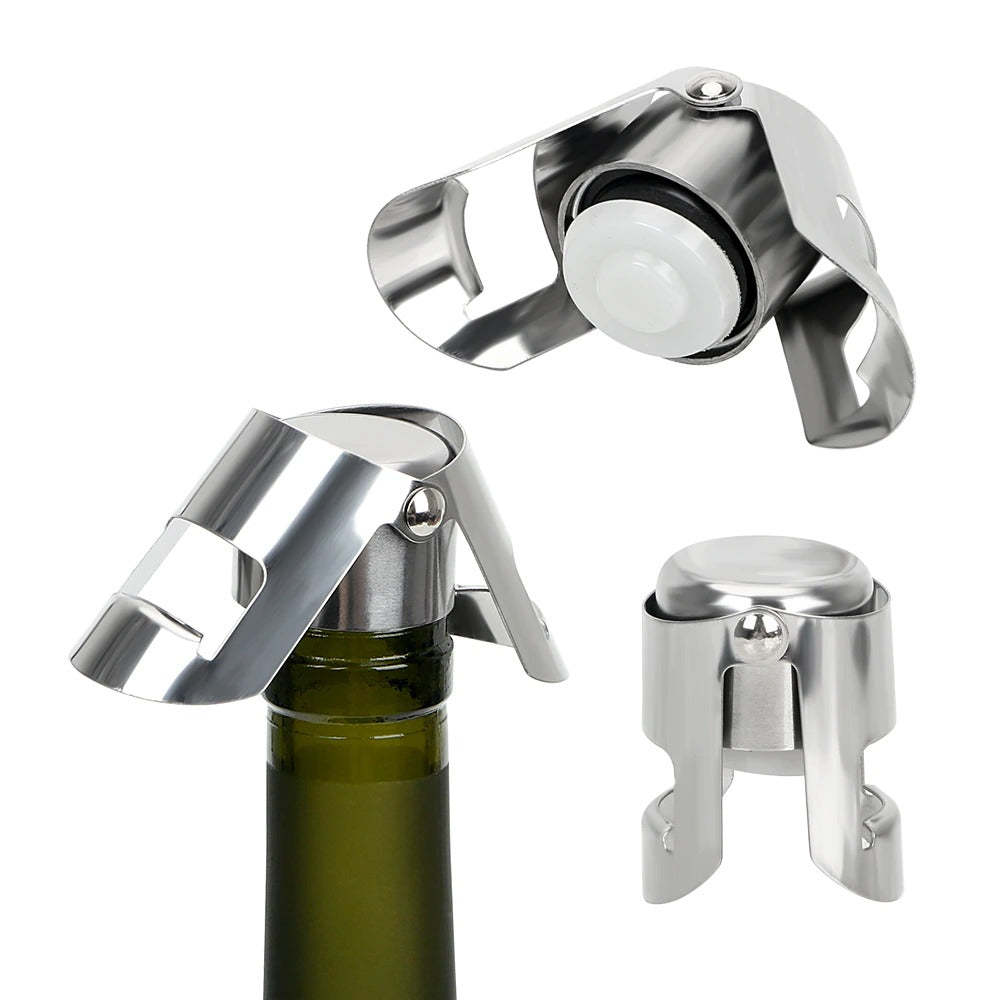 Champagne Bottle Stopper-Wine and Whiskey Decanter