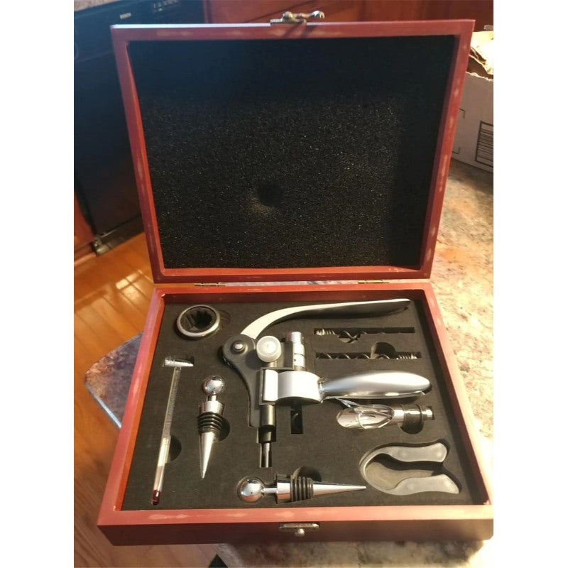 Stainless Steel Bottle Opener-Wine and Whiskey Decanter