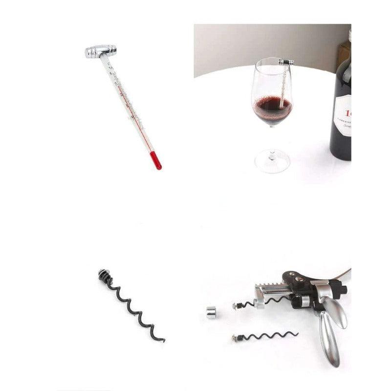 Stainless Steel Bottle Opener-Wine and Whiskey Decanter