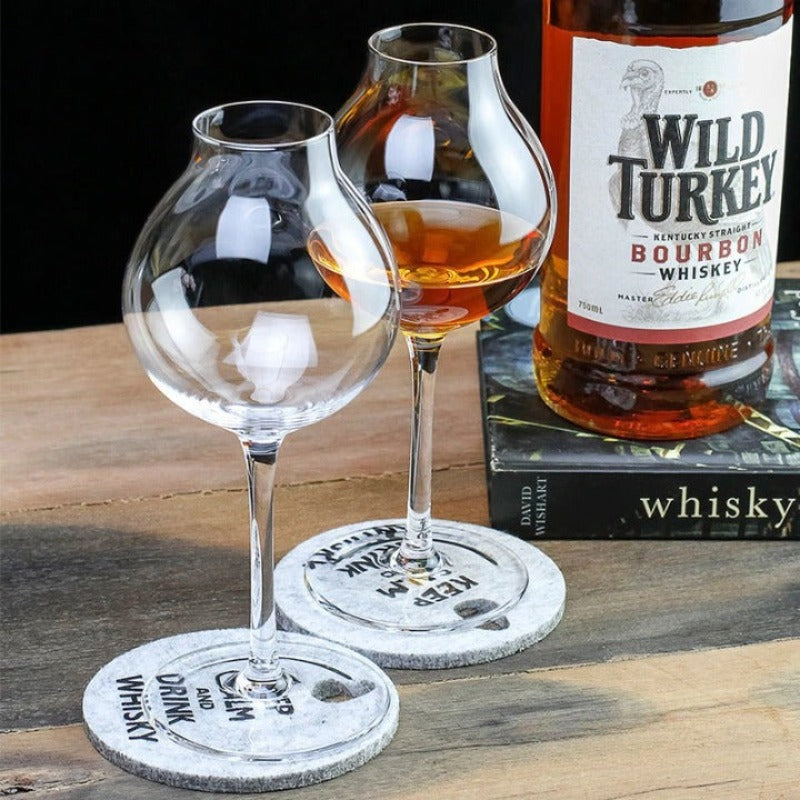 Blender Whiskey Glass-Wine and Whiskey Decanter