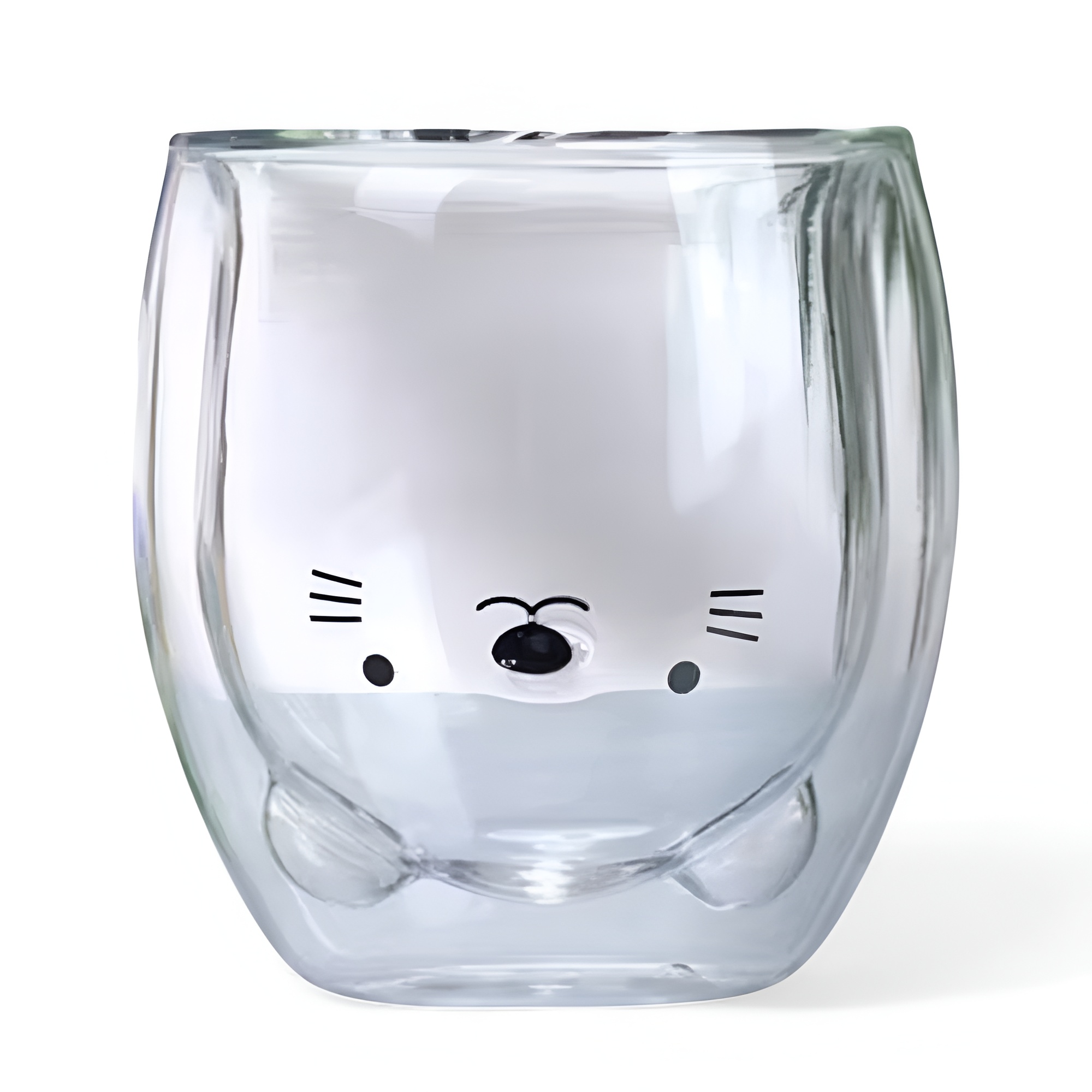 Bear Design Double Layer Coffee Mug