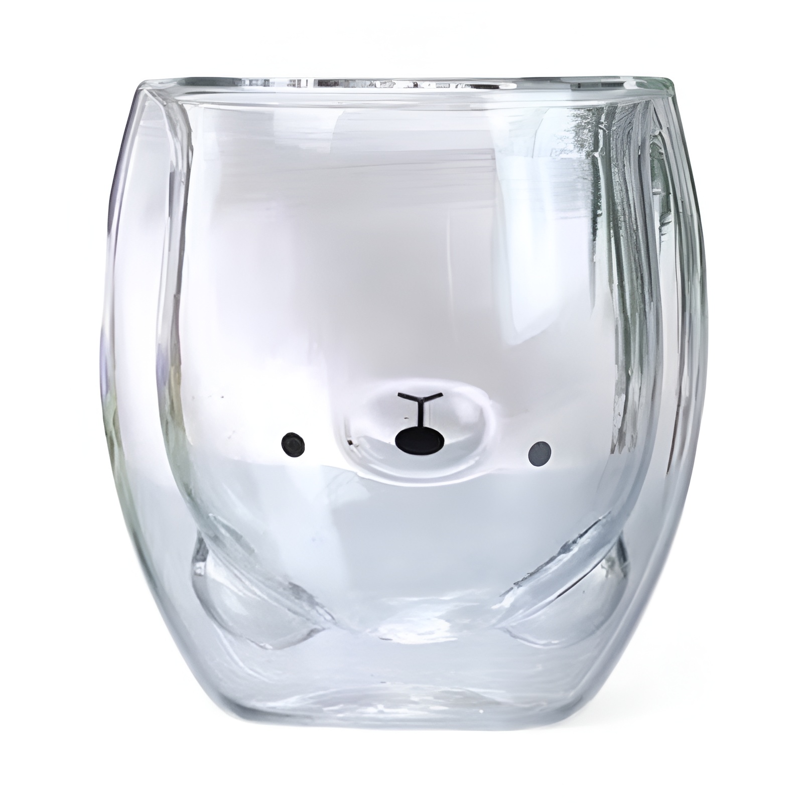 Bear Design Double Layer Coffee Mug