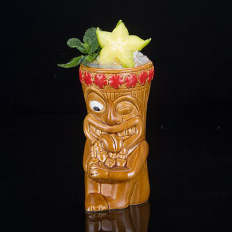 Ceramic Tribal Style Mug-Wine and Whiskey Decanter