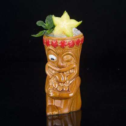 Ceramic Tribal Style Mug-Wine and Whiskey Decanter