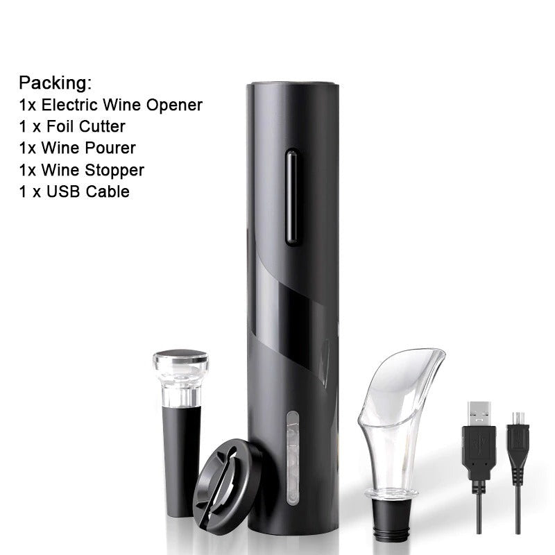 Rechargeable Wine Opener-Wine and Whiskey Decanter