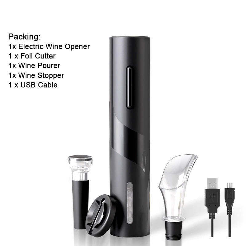 Rechargeable Wine Opener-Wine and Whiskey Decanter