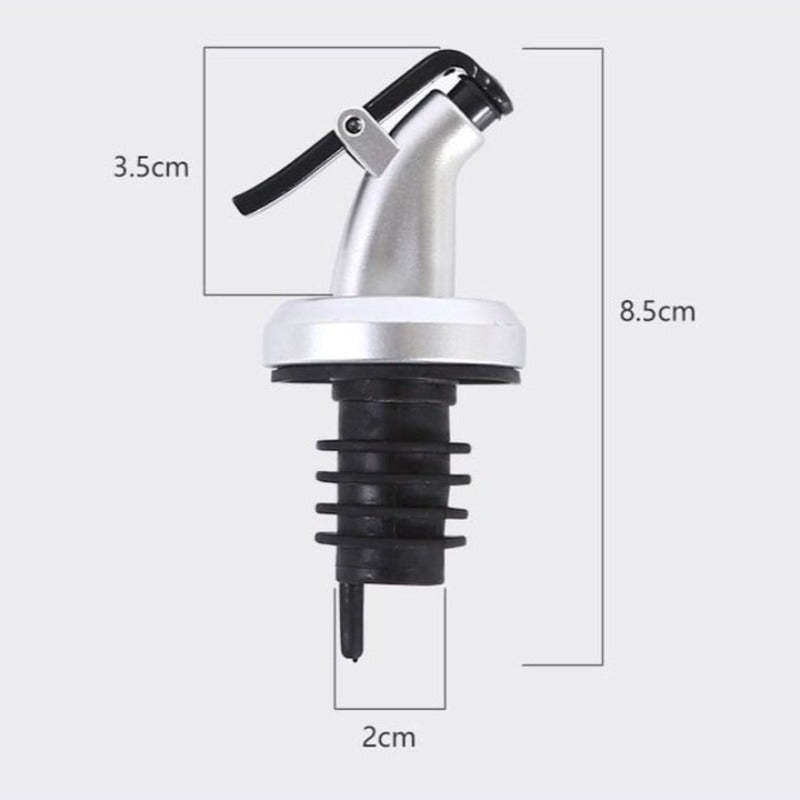 Wine Free Flow Pourer-Wine and Whiskey Decanter