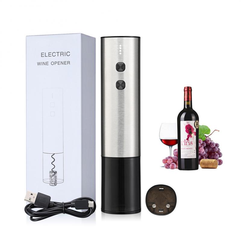 Rechargeable Wine Corkscrew-Wine and Whiskey Decanter