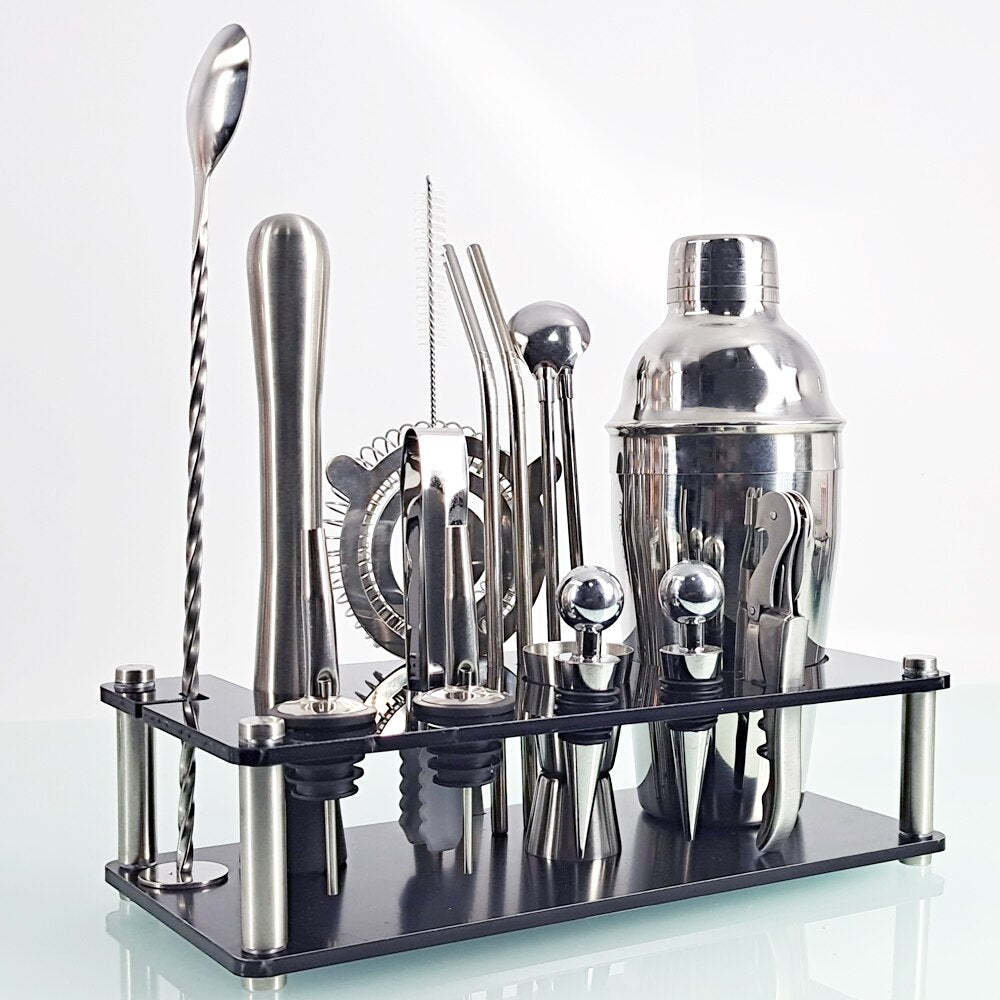 Mixology Craft Cocktail Set-Wine and Whiskey Decanter