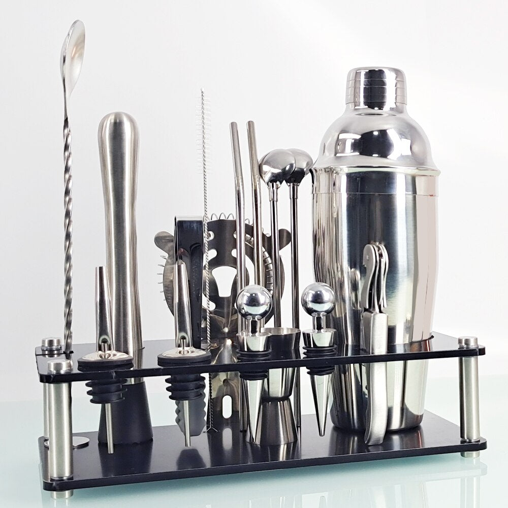 Mixology Craft Cocktail Set-Wine and Whiskey Decanter