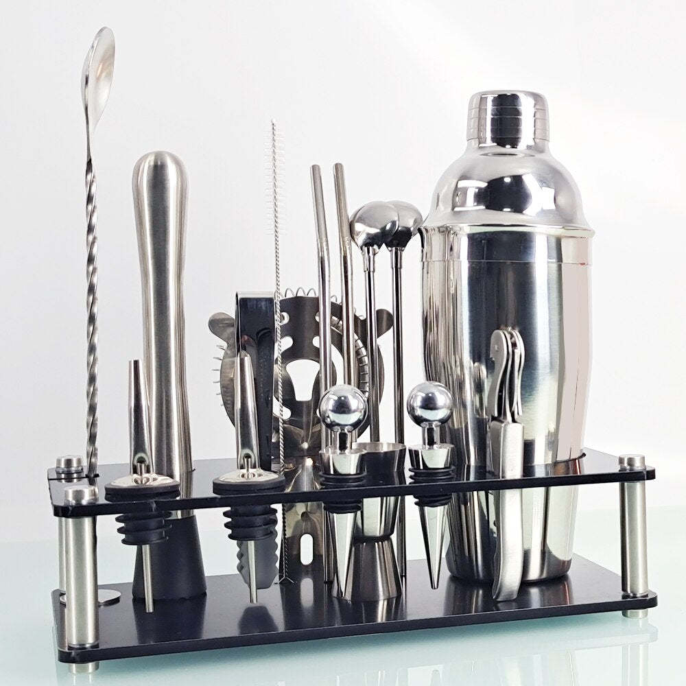 Mixology Craft Cocktail Set-Wine and Whiskey Decanter