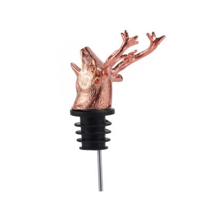 Deer Head Wine Pourer-Wine and Whiskey Decanter