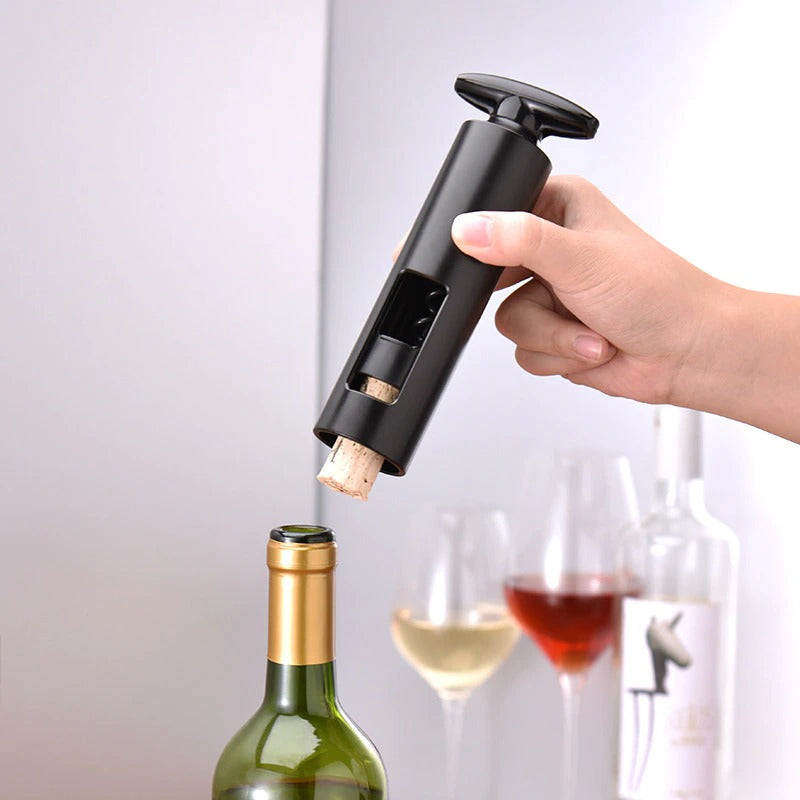 Manual Wine Bottle Opener-Wine and Whiskey Decanter