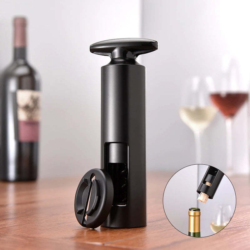 Manual Wine Bottle Opener-Wine and Whiskey Decanter