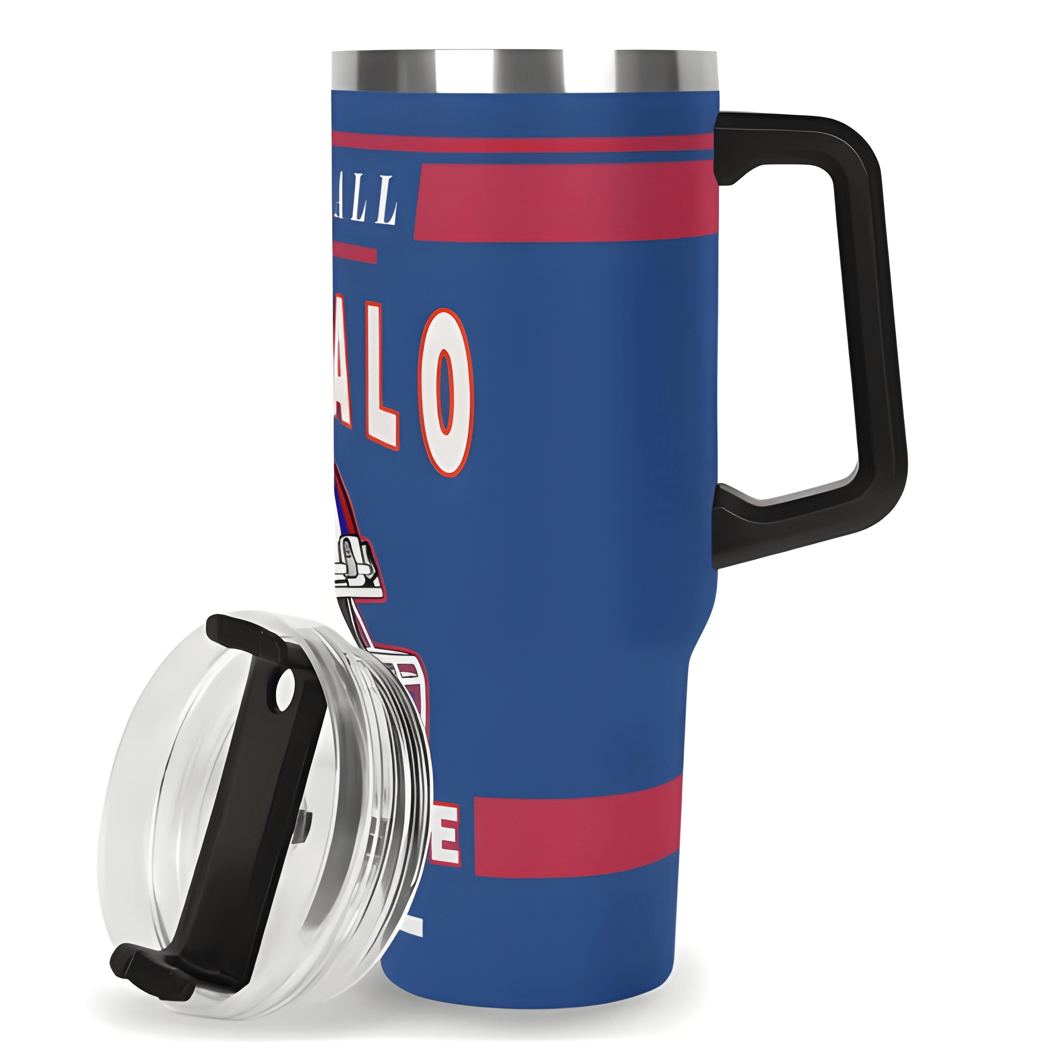40oz 1pc Customized Buffalo Football Stainless Steel Insulated Tumbler