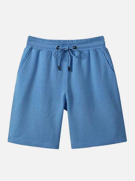 Workout Casual Mid Length Beach Shorts-Waves And Trunks