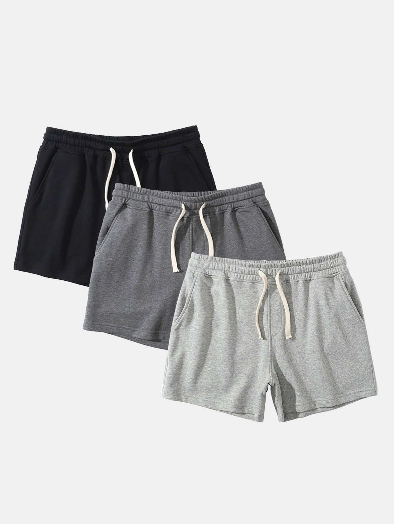 Pack Of 3 Jersey Shorts-Waves And Trunks
