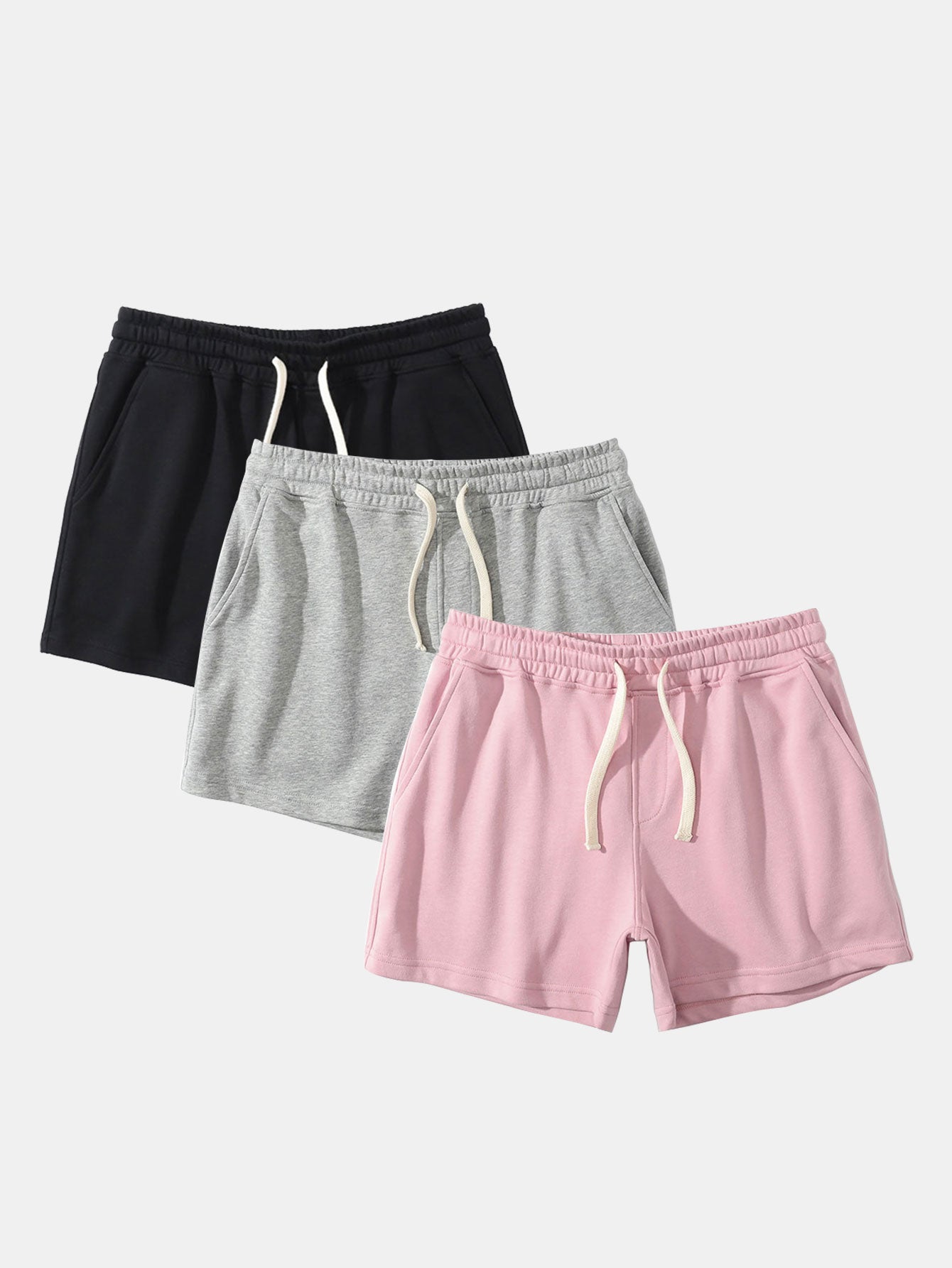 Pack Of 3 Jersey Shorts-Waves And Trunks