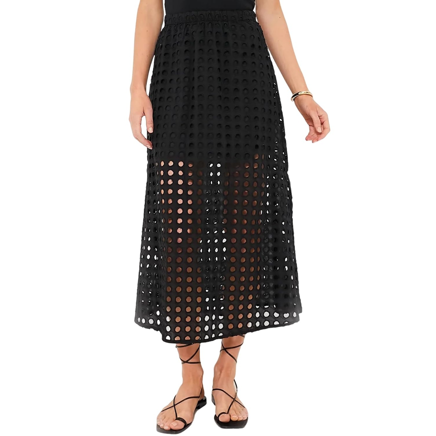 Summer Beach Maxi Skirt With Underneath For Women