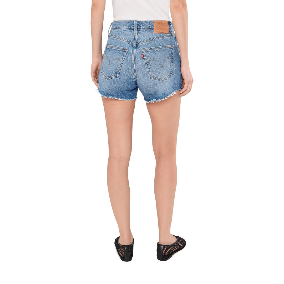 High Rise Denim Shorts For Women